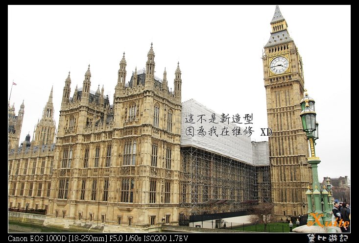 [英]-國會大廈與大笨鐘(Big Ben)-經典地標